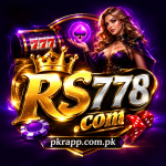 RS778 online gaming platform interface featuring multiple game categories, rewards, account options, and a simple digital design.