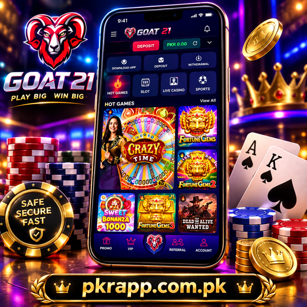 GOAT21 App Download Guide – Features, Registration, Login, Games, Rewards, Deposit and Withdrawal